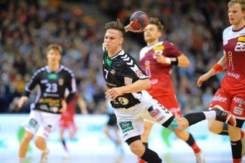 Handball Verein Hamburg vs. TuSEM Essen, Handball, 2.Bundesliga, 23.12.18 Leif Tissier (Nr. 7, Handball Sport Verein Hamburg) Handball Sport Verein Hamburg vs. TuSEM Essen, Handball, 2.Bundesliga, 23.12.18
