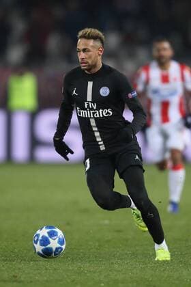NEYMAR Neimar fudbaler Pari Sen Zermena PSZ na utakmici UEFA Lige Sampiona protiv Crvene zvezde na stadionu Rajko Mitic, Beograd 11.12.2018. godine MarkoxMetlas 