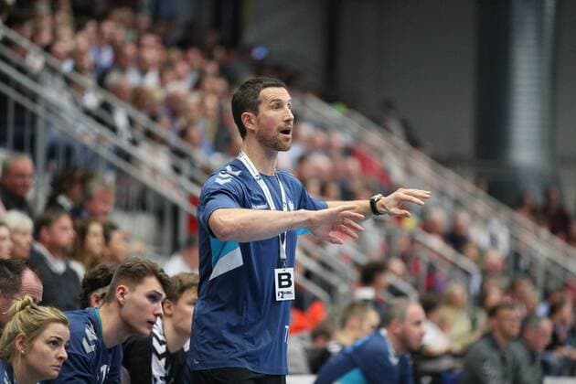 Torsten Jansen (Trainer Handball Sportverein Hamburg) gestikuliert am Spielfeldrand, ASV Hamm-Westfalen vs Handball Sportverein Hamburg, Handball, 2. Bundesliga, 26.12.2018, ASV Hamm-Westfalen vs Handball Sportverein Hamburg, Handball, 2. Bundesliga, 26.12.2018 Hamm Copyright: xEIBNER JanxStrohdiekx EP_JSK