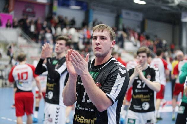Enttaeuschung bei Niklas Weller (Handball Sportverein Hamburg 13), ASV Hamm-Westfalen vs Handball Sportverein Hamburg, Handball, 2. Bundesliga, 26.12.2018, ASV Hamm-Westfalen vs Handball Sportverein Hamburg, Handball, 2. Bundesliga, 26.12.2018 Hamm Copyright: xEIBNER JanxStrohdiekx EP_JSK