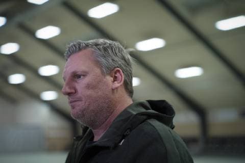 Landstraener Nikolaj Jacobsen. Det danske herrelandshold traener forud for haandbold VM i Nordvest Hallen i Herning, fredag den 28. december 2018.. , Herning Denmark Copyright: www.BoAmstrup.dk BoxAmstrupx cop103 spdk20181228-184303-L