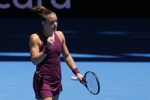 29th December 2018, RAC Arena, Perth, Australia; Hopman Cup Tennis, sponsored by Mastercard; Maria Sakkari of Team Greece  ActionPlus12091040 DavidxWoodley