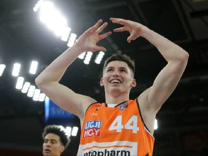 David Kraemer ( ratiopharm ulm ), ratiopharm ulm vs Fraport Skyliners, esayCredit Basketball Bundesliga, Basketball, 29.12.2018, ratiopharm ulm vs Fraport Skyliners, esayCredit Basketball Bundesliga, Basketball, 29.12.2018 Neu Ulm Copyright: xLangerx xEibner-Pressefotox EP_HLR