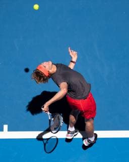 Alexander Zverev Tennis - Hopman Cup 2019 - ITF - RAC Arena - Perth - Western Australia - Australia - 30 December 2018. Â Copyright: xJuergenxHasenkopfx