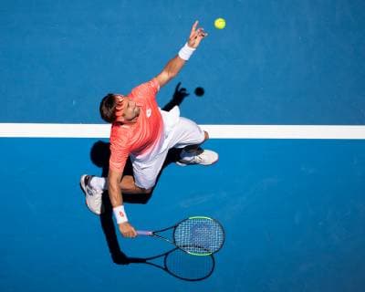 David Ferrer Tennis - Hopman Cup 2019 - ITF - RAC Arena - Perth - Western Australia - Australia - 30 December 2018. Â Copyright: xJuergenxHasenkopfx