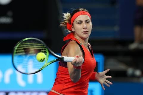 Belinda Bencic Tennis - Hopman Cup 2019 - ITF - RAC Arena - Perth - Western Australia - Australia - 30 December 2018. Â Copyright: xJuergenxHasenkopfx
