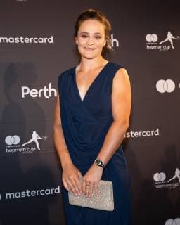 Hopman Cup Feature, New Year s Eve Gala, Silvester Ball, Ashleigh Barty und Matthew Ebden Tennis - Hopman Cup New Year™s Eve Gala - ITF - Crown Perth Grand Ballroom - Perth - Western Australia - Australia - 31 December 2018. Â Copyright: xJuergenxHasenkopfx