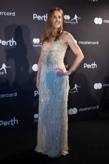 Hopman Cup Feature, New Year s Eve Gala, Silvester Ball, Lucas Pouille und Alize Cornet Tennis - Hopman Cup New Year™s Eve Gala - ITF - Crown Perth Grand Ballroom - Perth - Western Australia - Australia - 31 December 2018. Â Copyright: xJuergenxHasenkopfx