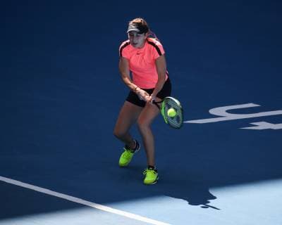 Belinda Bencic, Training Tennis - Hopman Cup New Year™s Eve Gala - ITF - Crown Perth Grand Ballroom - Perth - Western Australia - Australia - 1 January 2019. Â Copyright: xJuergenxHasenkopfx