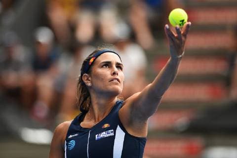 31st December 2018, ASB Tennis Centre, Auckland, New Zealand; ASB Classic Round 1; Monica Puig (PUR) during the ASB Classic Round 1  ActionPlus12091854 ChrisxSymes