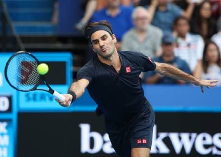 Roger Federer Tennis - Hopman Cup New Year™s Eve Gala - ITF - Crown Perth Grand Ballroom - Perth - Western Australia - Australia - 1 January 2019. Â Copyright: xJuergenxHasenkopfx