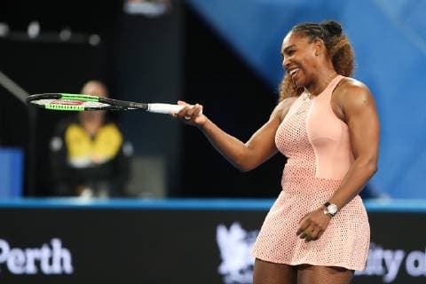 Serena Williams Tennis - Hopman Cup New Year™s Eve Gala - ITF - Crown Perth Grand Ballroom - Perth - Western Australia - Australia - 1 January 2019. Â Copyright: xJuergenxHasenkopfx