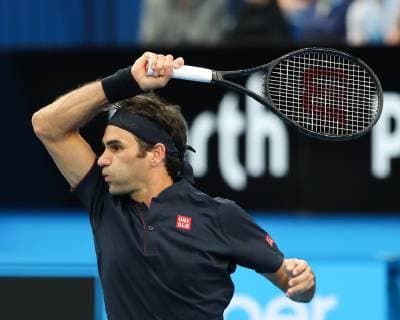 Roger Federer Tennis - Hopman Cup 2019 - ITF - RAC Arena - Perth - Western Australia - Australia - 3 January 2019. Â Copyright: xJuergenxHasenkopfx