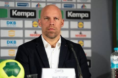 Axel Kromer, Vorstand DHB - Portrait Porträt Pressekonferenz PK Handball WM - Weltmeisterschaft 2019 - Deutscher Handballbund DHB, Hamburg Hamburg Deutschland Hotel Treudelberg