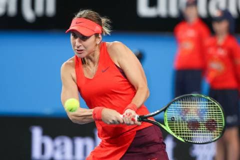 Belinda Bencic Tennis - Hopman Cup 2019 - ITF - RAC Arena - Perth - Western Australia - Australia - 3 January 2019. Â Copyright: xJuergenxHasenkopfx