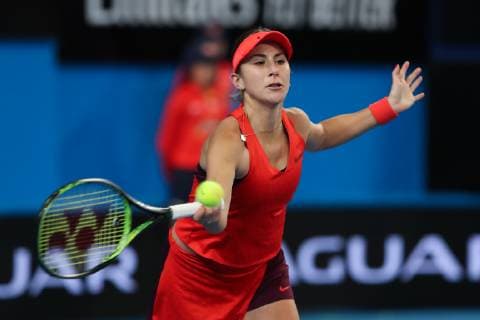Belinda Bencic Tennis - Hopman Cup 2019 - ITF - RAC Arena - Perth - Western Australia - Australia - 3 January 2019. Â Copyright: xJuergenxHasenkopfx