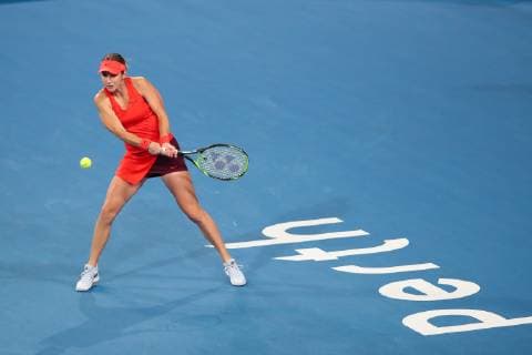 Belinda Bencic Tennis - Hopman Cup 2019 - ITF - RAC Arena - Perth - Western Australia - Australia - 3 January 2019. Â Copyright: xJuergenxHasenkopfx