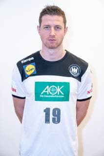 Martin Strobel - Rückraum Mitte Pressekonferenz PK Handball WM - Weltmeisterschaft 2019 - Deutscher Handballbund DHB,, Hamburg Hamburg Deutschland Hotel Treudelberg