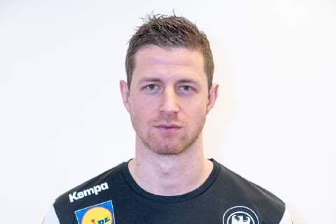 Martin Strobel - Rückraum Mitte Pressekonferenz PK Handball WM - Weltmeisterschaft 2019 - Deutscher Handballbund DHB,, Hamburg Hamburg Deutschland Hotel Treudelberg