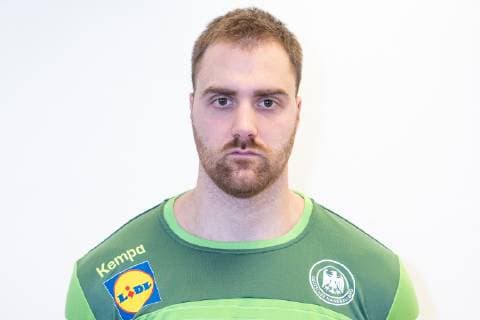 Andreas Wolff - Torwart Torhüter Tor Wolf Pressekonferenz PK Handball WM - Weltmeisterschaft 2019 - Deutscher Handballbund DHB,, Hamburg Hamburg Deutschland Hotel Treudelberg