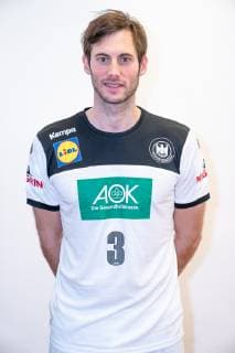 Uwe Gensheimer - Linksaußen Linksaussen Pressekonferenz PK Handball WM - Weltmeisterschaft 2019 - Deutscher Handballbund DHB,, Hamburg Hamburg Deutschland Hotel Treudelberg