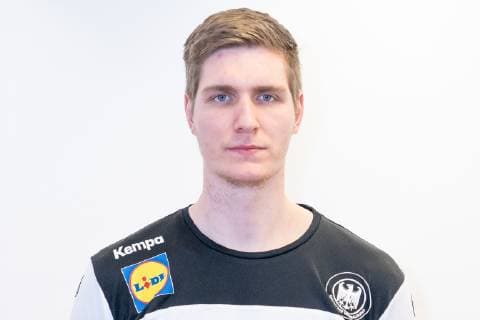 Finn Lemke - Rückraum links Pressekonferenz PK Handball WM - Weltmeisterschaft 2019 - Deutscher Handballbund DHB,, Hamburg Hamburg Deutschland Hotel Treudelberg