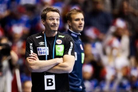 190103 Christian Berge, head coach of Norway, during the Gjensidige Cup match between Norway and Iceland on January 3, 2019 in Oslo. Photo: Vegard Wivestad Grott BILDBYRAN kod VG 170266 Copyright: VEGARDxWIVESTADxGRoTT BB190103BB456