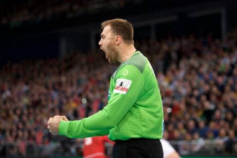 Handball Hannover 04.01.2019 testspiel Vorbereitungsspiel Deutschland (GER) - Tschechien (CZE) Andreas Wolff (Deutschland, TW, No.33)