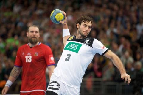 Sport Bilder des Tages Handball Hannover 04.01.2019 testspiel Vorbereitungsspiel Deutschland (GER) - Tschechien (CZE) Uwe Gensheimer (Deutschland, No.03)