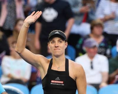 Angelique Kerber winkt und bedankt sich bei den Zuschauer,Fans, Copyright: xJuergenxHasenkopfx