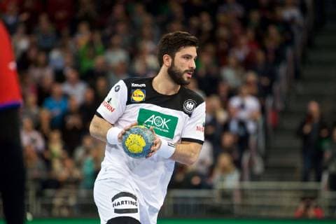 Handball Hannover 04.01.2019 testspiel Vorbereitungsspiel Deutschland (GER) - Tschechien (CZE) Tim Suton (Deutschland, No.08)