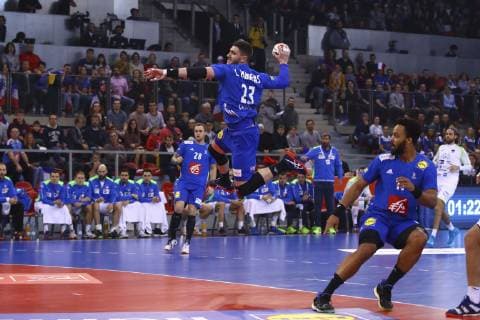 Ludovic Fabregas (France) HANDBALL : France vs Slovenie - Match amical - 05 01 2019 GwendolineLeGoff Panoramic 