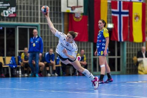 Bietigheim, Deutschland 05. Januar 2019: EHF-Cup - 18 19 - SG BBM Bietigheim vs. Storhamar Handball Elite Anna Loerper (Bietigheim) Bietigheim-Bissingen Halle am Viadukt Baden-Württemberg Deutschland