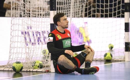 Foto : Patrick Groetzki ( Deutschland ) Handball Länderspiel am So. 06.01.2019 in Kiel Deutschland - Argentinien 28 - 13