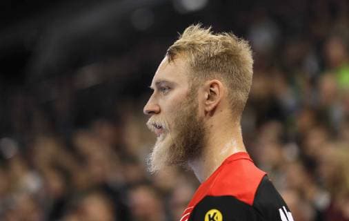 Foto : Matthias Musche ( Deutschland ) Handball Länderspiel am So. 06.01.2019 in Kiel Deutschland - Argentinien 28 - 13