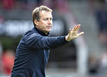 (ARKIV) FC Nordsjaellands traener Kasper Hjulmand i Alka Superliga mesterskabsspil kampen mellem AaB og FC Nordsjaelland paa Aalborg Portland Park, 18. maj 2018. FC Nordsjaelland har et halvt aar til at finde ud af, hvem der skal erstatte Kasper Hjulmand som cheftraener. Det skriver Ritzau, mandag den 7. januar 2019.. , Aalborg Jylland Denmark Copyright: HenningxBagger HenningxBaggerx COP110 spdk20190107-120217-A
