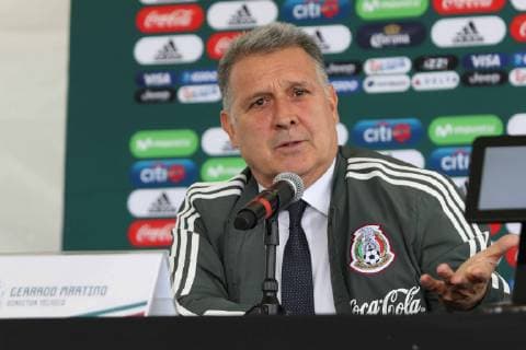 Fußball, Gerardo Martino ist neuer Nationaltrainer von Mexiko - Pressekonferenz January 7, 2019 - EUM20190107DEP05.JPG .CIUDAD DE MEXICO. SoccerFutbol-Gerardo Martino.- 7 de enero de 2019. En conferencia, la Federacion Mexicana de Futbol (Femexfut) presenta a Gerardo Martino como nuevo tecnico de la Seleccion Mexicana de Futbol. Foto: Agencia EL UNIVERSALCarlos MejiaEELG Latin News: January 7, 2019 Copyright: xElxUniversalx