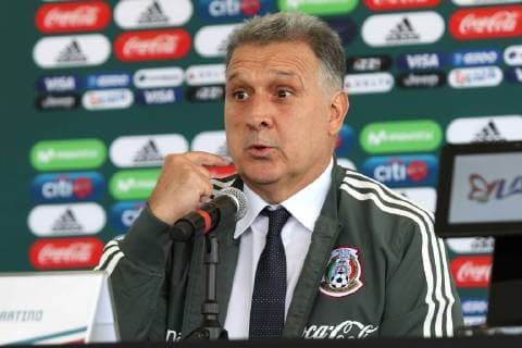 Fußball, Gerardo Martino ist neuer Nationaltrainer von Mexiko - Pressekonferenz January 7, 2019 - EUM20190107DEP07.JPG .CIUDAD DE MEXICO. SoccerFutbol-Gerardo Martino.- 7 de enero de 2019. En conferencia, la Federacion Mexicana de Futbol (Femexfut) presenta a Gerardo Martino como nuevo tecnico de la Seleccion Mexicana de Futbol. Foto: Agencia EL UNIVERSALCarlos MejiaEELG Latin News: January 7, 2019 Copyright: xElxUniversalx