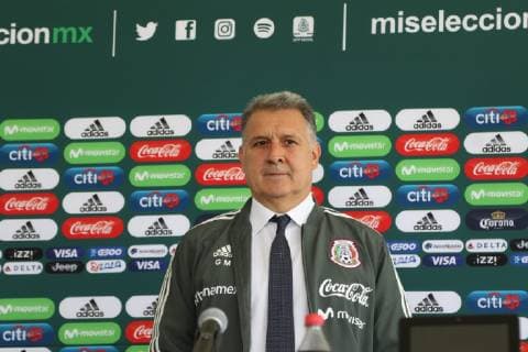 Fußball, Gerardo Martino ist neuer Nationaltrainer von Mexiko - Pressekonferenz January 7, 2019 - EUM20190107DEP08.JPG .CIUDAD DE MEXICO. SoccerFutbol-Gerardo Martino.- 7 de enero de 2019. En conferencia, la Federacion Mexicana de Futbol (Femexfut) presenta a Gerardo Martino como nuevo tecnico de la Seleccion Mexicana de Futbol. Foto: Agencia EL UNIVERSALCarlos MejiaEELG Latin News: January 7, 2019 Copyright: xElxUniversalx