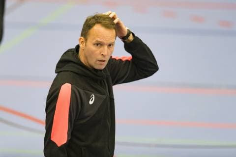 Handball WM Maenner, Training Nationalmannschaft Japan, Elite Schule des Sports, Knorrstr. 151, Muenchen. Trainer: Sigurdson. 08.01.2019 Â