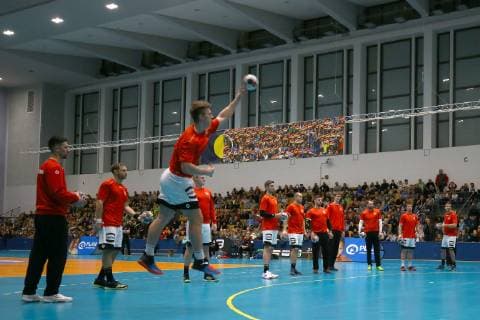 Handball, Herren, Saison 2018 19, Weltmeisterschaft 2019 in Deutschland und Dänemark, öffentliches Training der deutschen Nationalmannschaft, 08.01.19, Copyright: xMatthiasxKochx