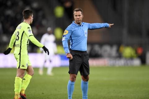 Johan HAMEL (ARBITRE) FOOTBALL : Amiens vs Angers - Ligue 1 Conforama - 08 01 2019 AnthonyBIBARD FEP Panoramic 