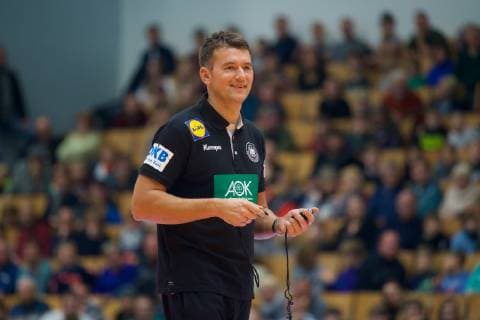 Handball Berlin 08.01.2019 Weltmeisterschaft 2019 Training im Sportforum Hohenschönhausen Christian Prokop (Deutschland, Trainer)