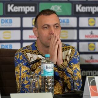 Sport Bilder des Tages Handball, Herren, Weltmeisterschaft 2019 in Deutschland und Dänemark, DHB-Pressekonferenz, DHB-Vizepräsident Bob Hanning, 09.01.19, Copyright: xMichaelxHundtx xMatthiasxKochx