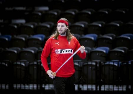 Mikkel Hansen under traeningen i Royal Arena onsdag den 9. januar 2019.. , Copenhagen Denmark Copyright: Scanpix LiselottexSabroex cop101 spdk20190109-124633-L