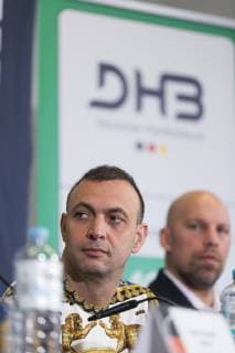DHB-Vizepraesident Bob Hanning. Medientermin der Deutschen Nationalmannschaft, Handball, IHF Handball Weltmeisterschaft, 09.01.19 Berlin Berlin Germany AOK Bundeszentrale Copyright: xAgentur54Gradx xFelixxKoenigx