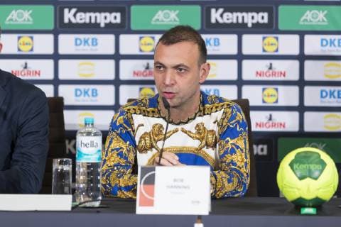 DHB-Vizepraesident Bob Hanning. Medientermin der Deutschen Nationalmannschaft, Handball, IHF Handball Weltmeisterschaft, 09.01.19 Berlin Berlin Germany AOK Bundeszentrale Copyright: xAgentur54Gradx xFelixxKoenigx