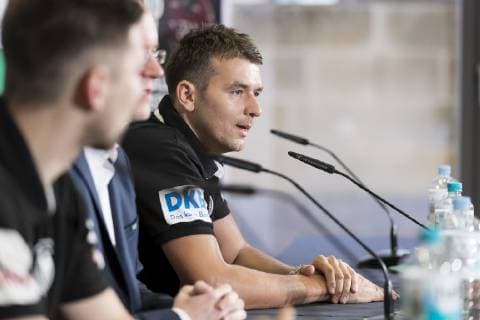Bundestrainer Christian Prokop. Medientermin der Deutschen Nationalmannschaft, Handball, IHF Handball Weltmeisterschaft, 09.01.19 Berlin Berlin Germany AOK Bundeszentrale Copyright: xAgentur54Gradx xFelixxKoenigx
