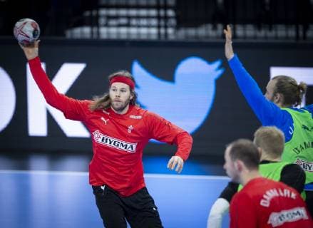 Mikkel Hansen under traeningen i Royal Arena onsdag den 9. januar 2019.. , Copenhagen Denmark Copyright: Scanpix LiselottexSabroex cop101 spdk20190109-145808-L