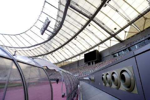 Sport Bilder des Tages airconditioning in Khalifa International Stadium during the training camp of PSV Eindhoven at the Aspire Academy on January 09, 2019 in Doha, Qatar Dutch Eredivisie 2018 2019 xVIxVIxImagesx xJeroenxPutmansxIVx 13276298